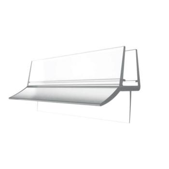 Preview: Dichtungsleiste unten - für Glastür