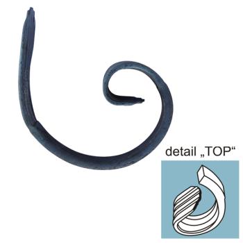 Preview: Zierelement 100x75, 12x6mm