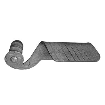 Preview: Ziertürdrücker - rechts L148, d19mm, Fe