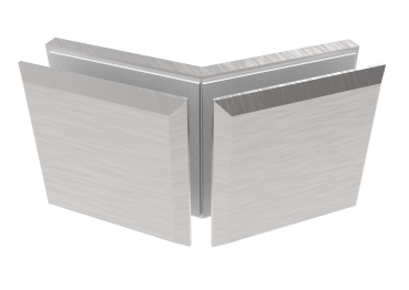 Preview: Glashalter, Zamak, 135°, T 8-10 mm