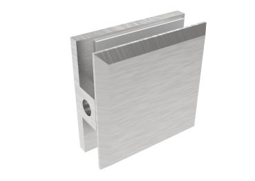 Preview: Glashalter, Zamak, 45x45x20/T 8-10 mm