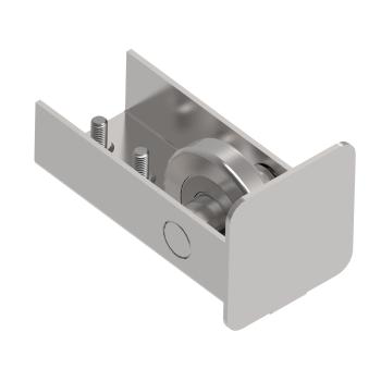 Preview: Edelstahlauflaufrolle profile 76x76mm