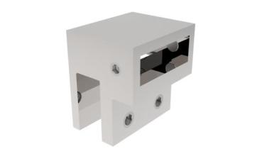 Beschlag für Stange Edelstahl