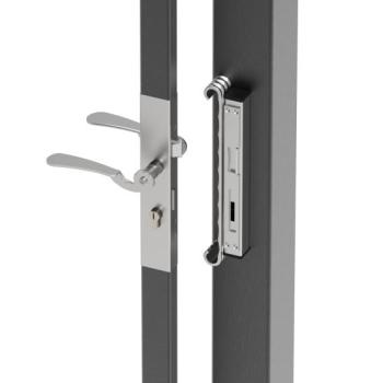 Schlossset 30x30 mit Elektrom. Schloß B1/18