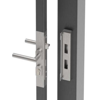 Preview: Schlossset 40x40 AISI 304