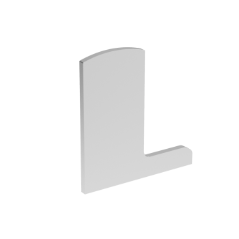 Endkappe für Aluprofil AL/0006-UNO-S-E