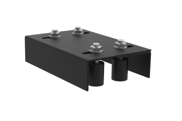 Torführungsbügel mit Doppelverstellung Zn, Schwarz