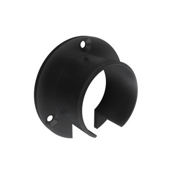 Preview: Handgriff-Glashalter-Flansch Aluminium-LED