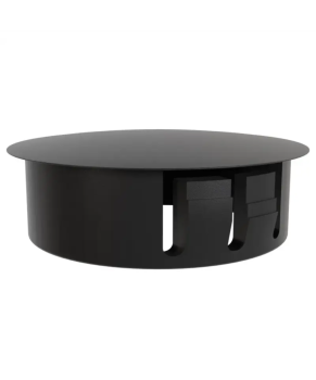 Preview: Endkappe für ALU profile - schwarz, PVC, D33mm