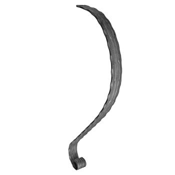 Preview: Zierelement - Handlauf Volute a180, h600mm, P/010-