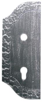 Preview: Schlossplatte - links 265x105, t3, a90, D19mm