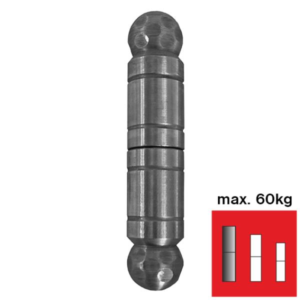 Halseisenband verziert D30, L=146mm