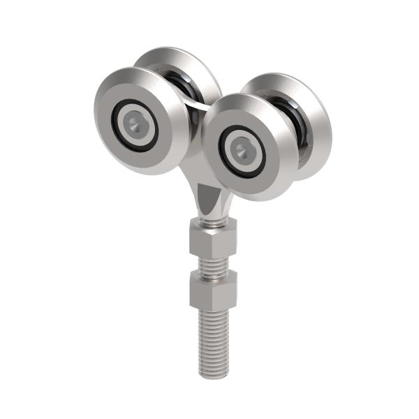 Vierädriger Rollenapparat Zn, profile 33x34mm