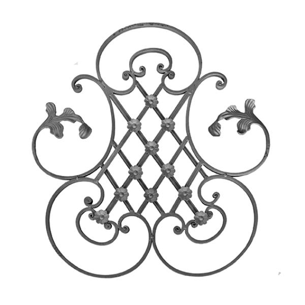 Zierornament 710x640, 16x8mm