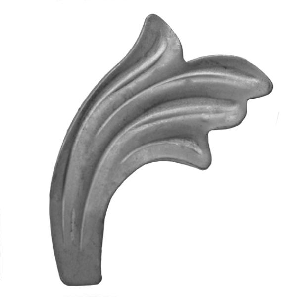 Zierblatt - rechts 90x50, t3mm