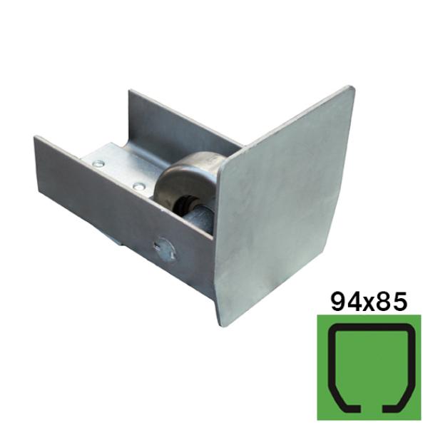 Endrad für Laufschiene Zn, profile 94x85mm
