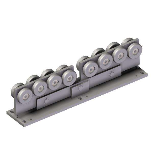 16-rädriger Laufwagen für selbsttragenden Tor Zn,