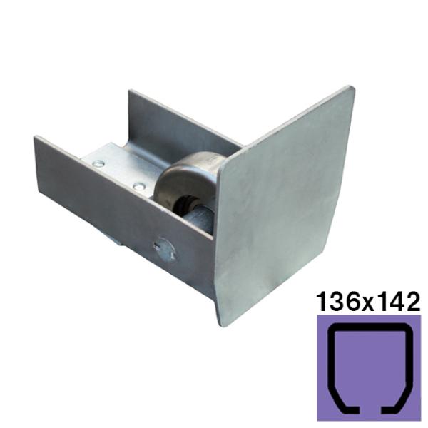 Endrad für Laufschiene Zn, profile 136x142, L165mm