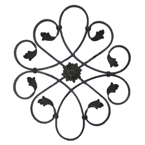 Zierornament  h590, b510, 16x8mm