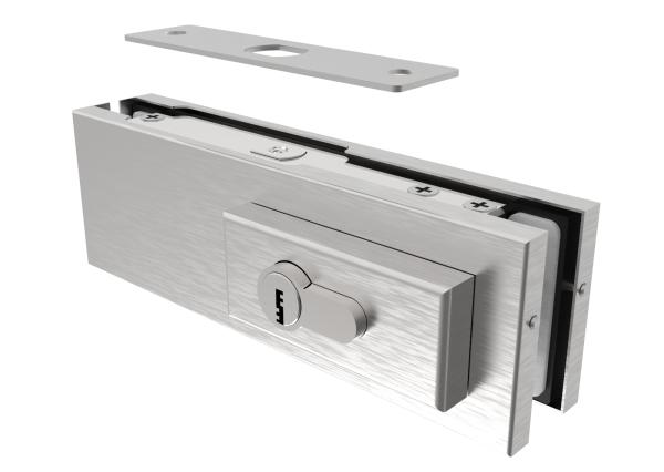 Schlösser für Glastüren AISI 304