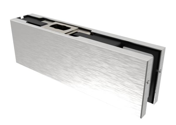 Glastürscharnier - unten AISI 304