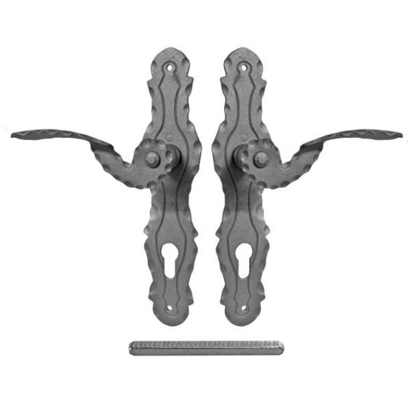 Drückerrosette mit Türgriff - SET 265x60, t3mm