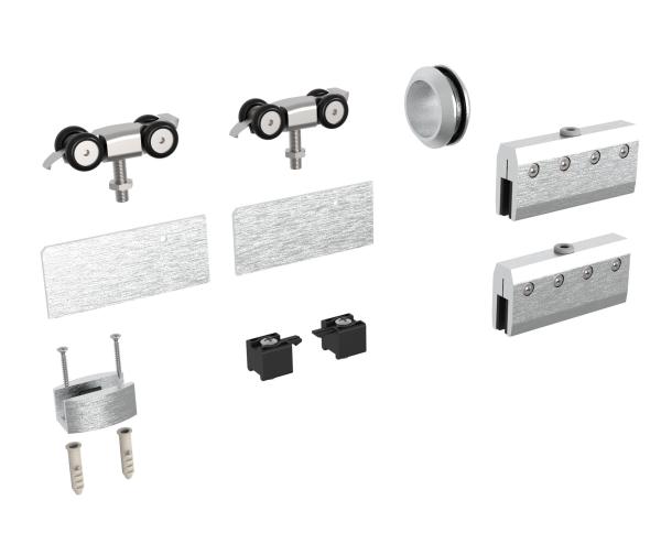 Glastür - Schiebetür System - Oberführung AL