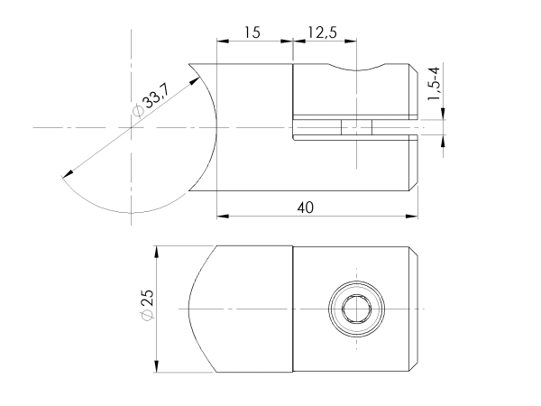 Blechhalter