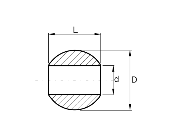 Endkappe für Füllstab