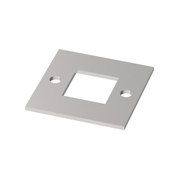 Quadrat - Bodenplatte