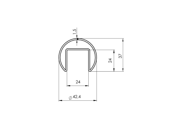 U-Profil/Kantenschutz