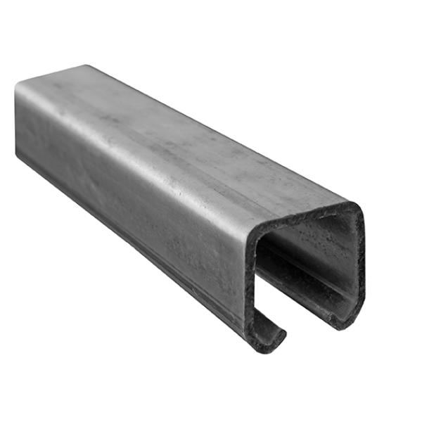 Eisenlaufschiene Zn, 57x67x3mm, L6m