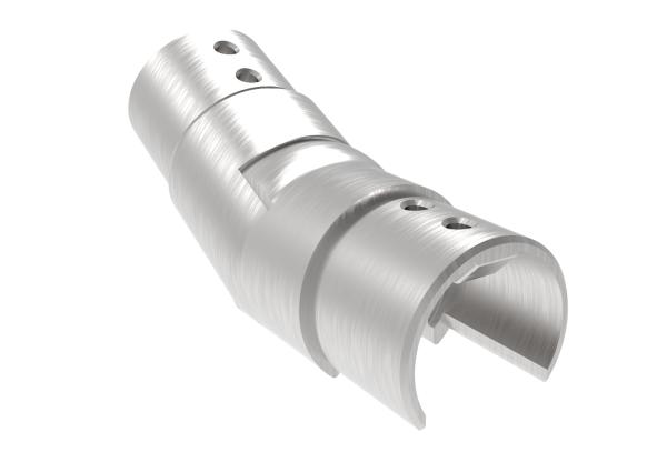 Rohrverbinder für Nutrohr 25-55° AISI316 25-55°up,