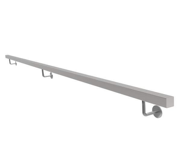 Edelstahlhandlauf AISI304, 40x40mm/L3000mm