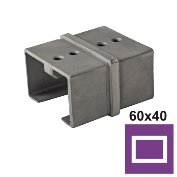 Rohrverbinder für Nutrohr AISI 316,60x40mm