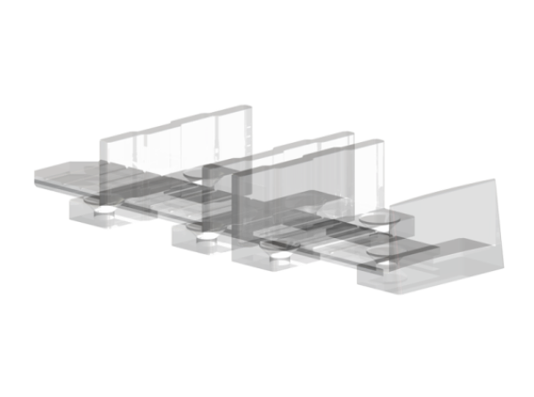 Holztür - Schiebetür System - Oberführung AL 60kg