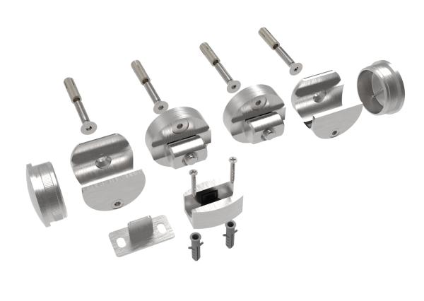 Schiebetürsystem - Ankeranschlüsse