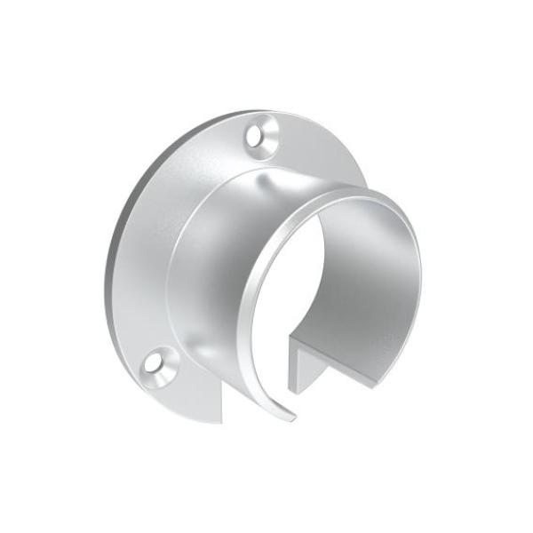 Handgriff-Glashalter-Flansch Aluminium