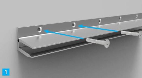 Aluminiumkanal dach profil +10°