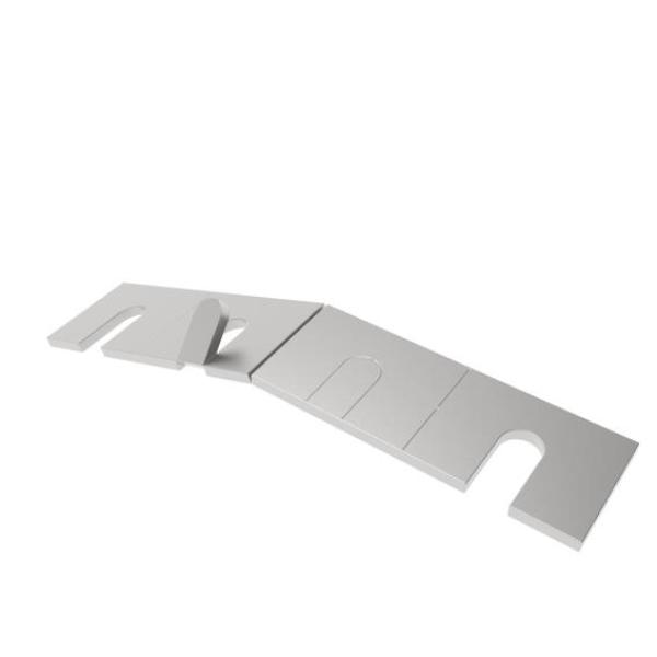 Aluprofil für Ganzglasgeländer entwässerungsprofi