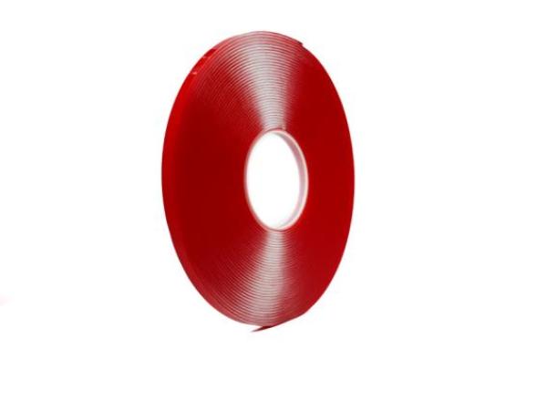 Transparentes Acrylgelband, T 2mm/6mmx16,5m