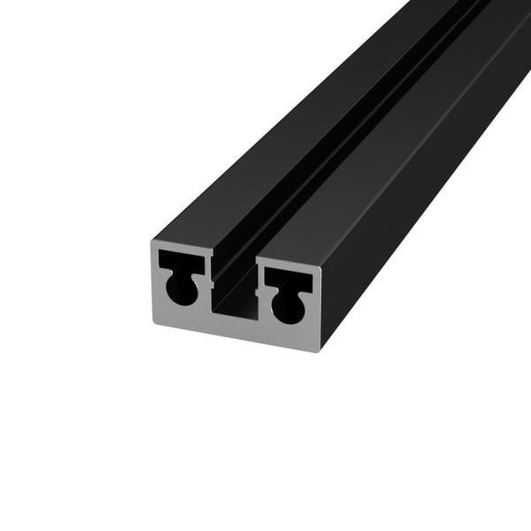 Rahmen für Glastür + Vorhang