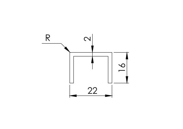 Abschluss der Glasfüllung