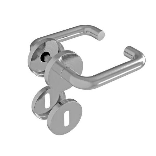 Türdrücker Edelstahl AISI 201, K320 BB