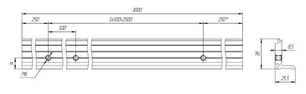 GS-BLACK/ZP-30x39/N/B-U