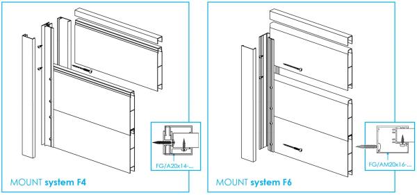 Aluminium-Zaunfüllung 20x120x6000mm