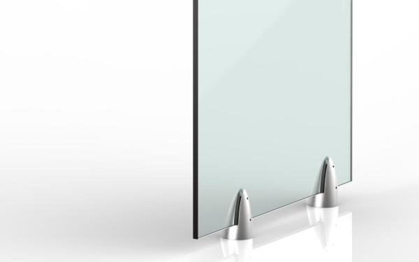 Verstellbarer Zapfen - Ankerpfosten für Glas