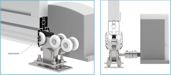 Aluminium Laufwerksystem