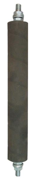 Walze zum Anschrauben D50, H340mm, black rubber