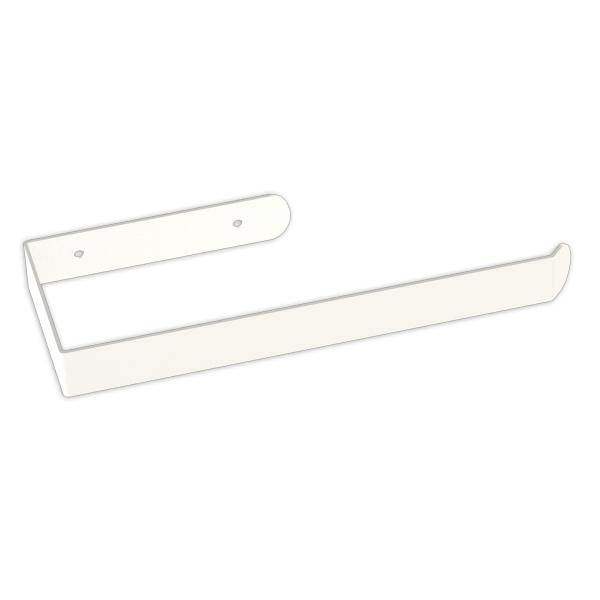 Papierhandtuchhalter Bügel Bad Toilette WC Metall WEIß / BLU HAND